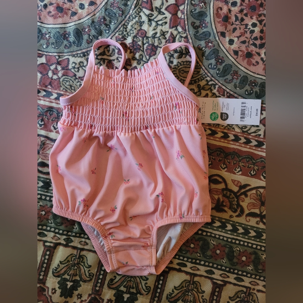 OshKosh B'gosh Pink Baby Swimsuit